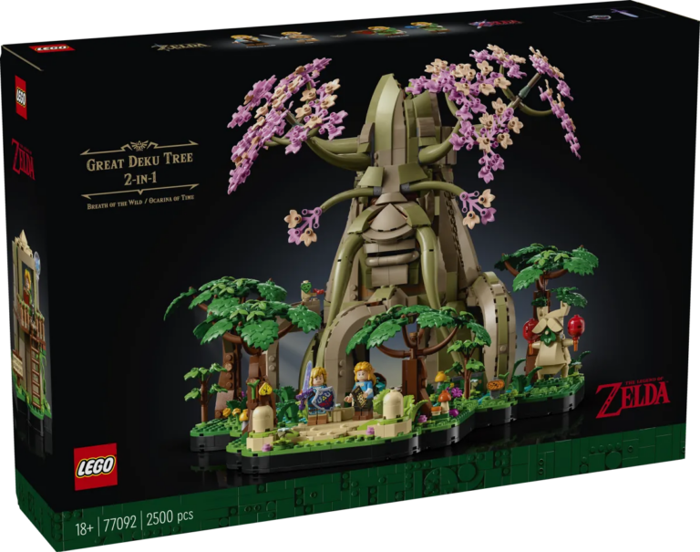 LEGO presenta el set del Gran Árbol Deku de The Legend of Zelda