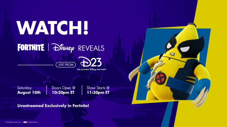 D23: Así Podrás Ver "Horizons Disney Experiences Showcase" en Vivo desde Fortnite