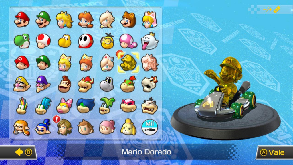 ¡Desbloquea a Mario Dorado en Mario Kart 8 Deluxe!