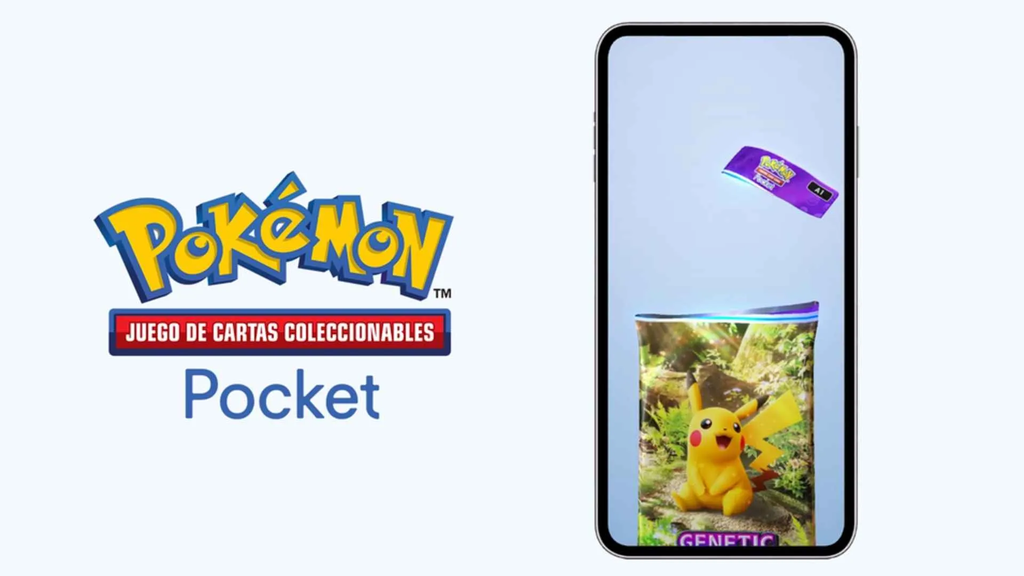 El próximo set de JCC Pokémon Pocket incluirá una carta especial en cada sobre