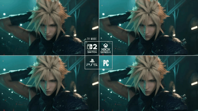 Final Fantasy 7 Remake en Switch 2: Así se compara gráficamente con PS5, Xbox y PC en el nuevo video de Square Enix