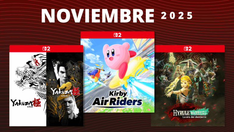 6 juegos destacados que llegan a Nintendo Switch 2 este mes de noviembre: calendario de lanzamientos