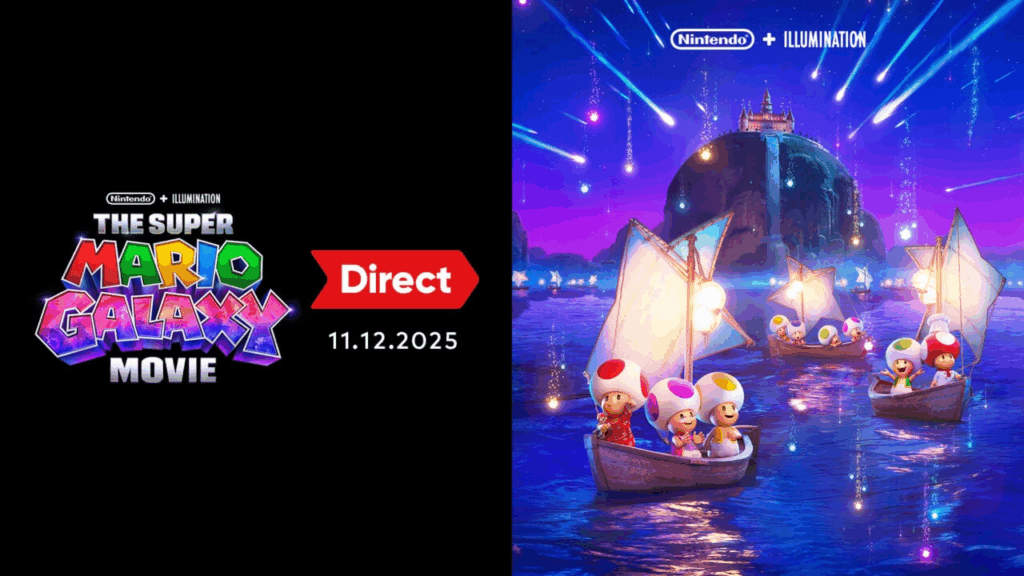 Nintendo presentará el primer tráiler de 'The Super Mario Galaxy Movie' en un Direct este 12 de noviembre