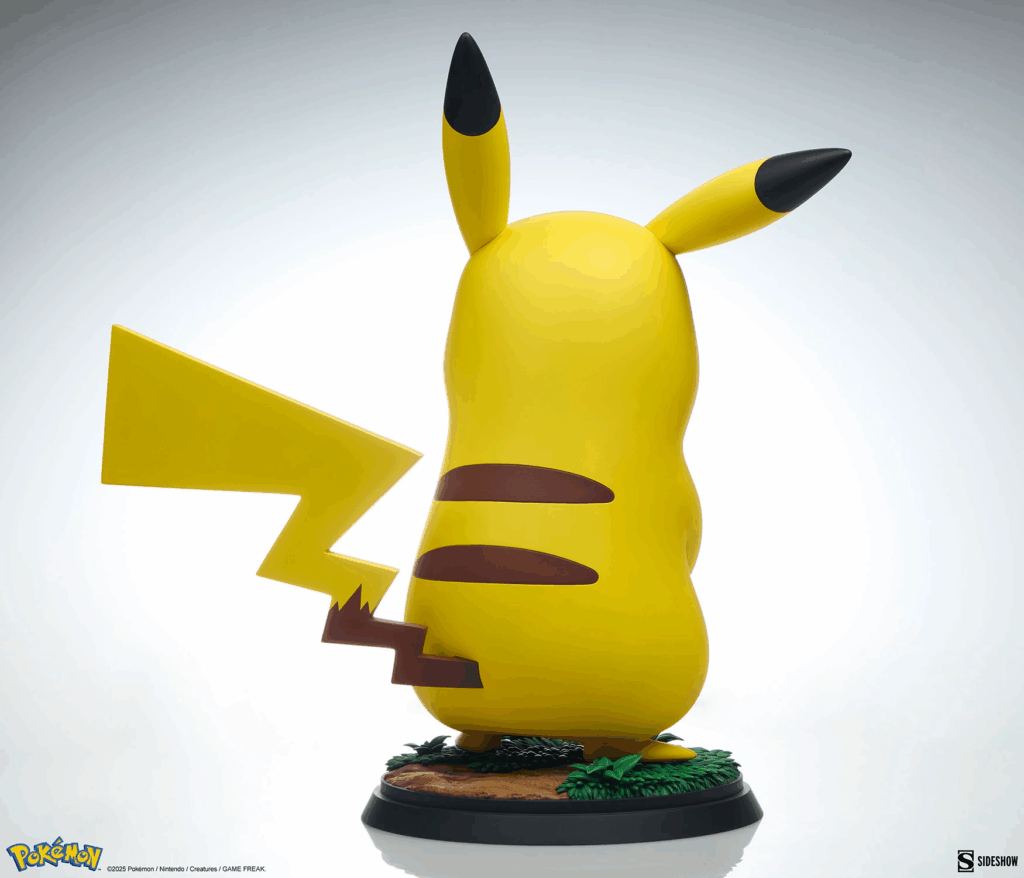 Sideshow revela su primera figura de Pikachu a tamaño real: así es la pieza de coleccionista