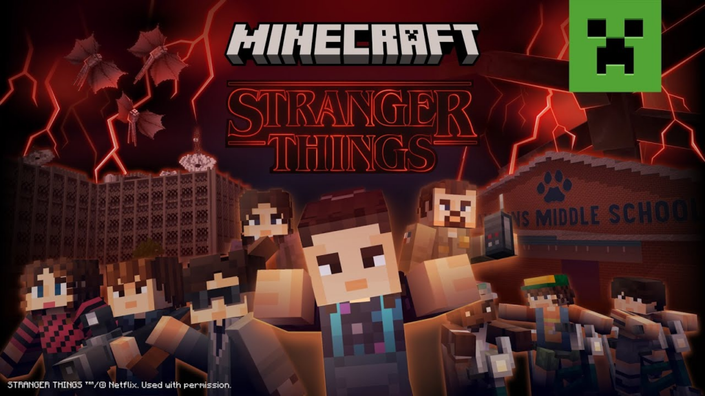 Minecraft recibe DLC de Stranger Things