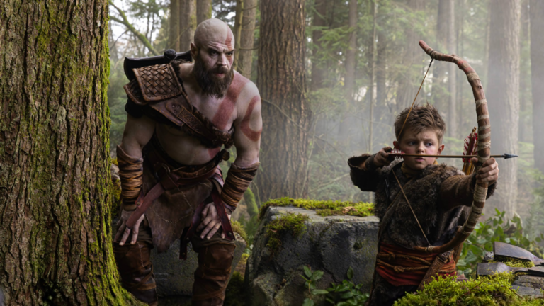 Primer vistazo a Kratos y Atreus en la serie de God of War de Amazon