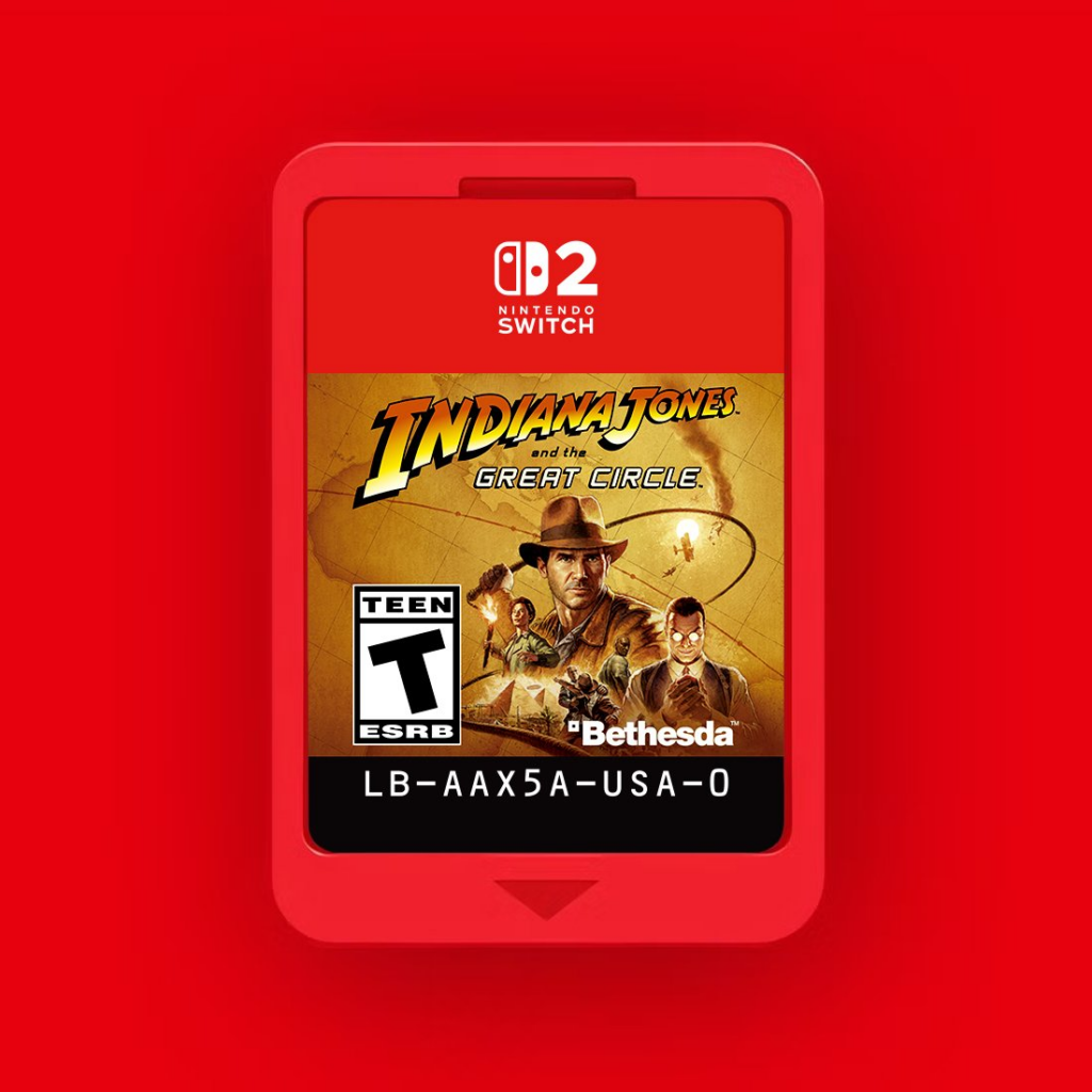 Indiana Jones and the Great Circle en Nintendo Switch 2: Confirmado formato físico real en cartucho y fechas de Bethesda