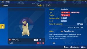 Typhlosion de Hisui