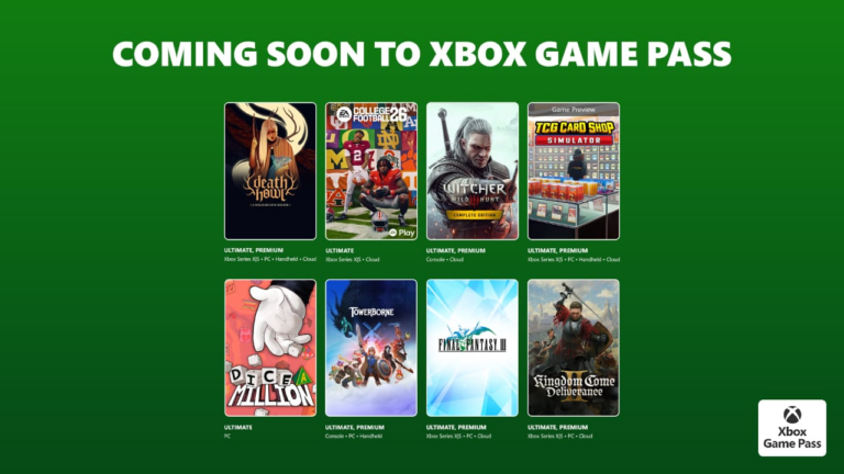 Xbox ha anunciado el resto de títulos de Game Pass de febrero