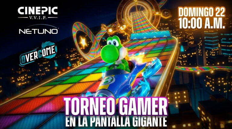 Torneo de Mario Kart en Cinepic: así puedes participar gratis