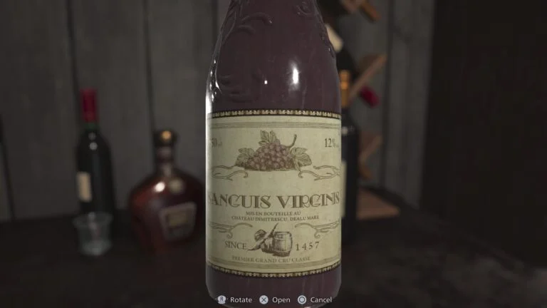 El vino de la Casa Dimitrescu