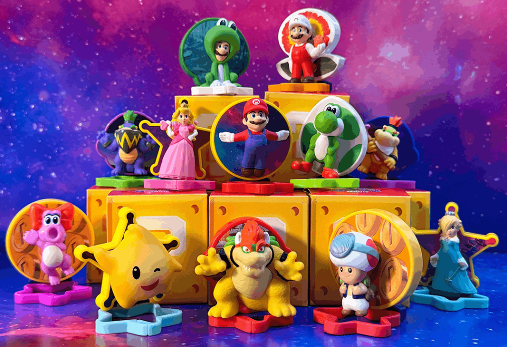 Lanzamiento del Happy Meal (Cajita Feliz) de Super Mario Galaxy en EE. UU.