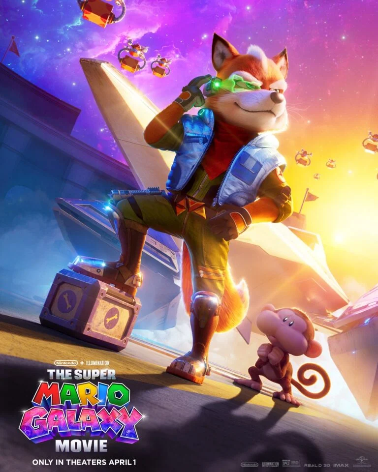 Fox McCloud se une a Super Mario Galaxy Movie