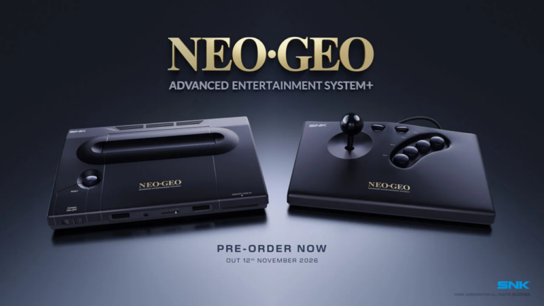NeoGeo AES+, SNK consola retro, NeoGeo 2026