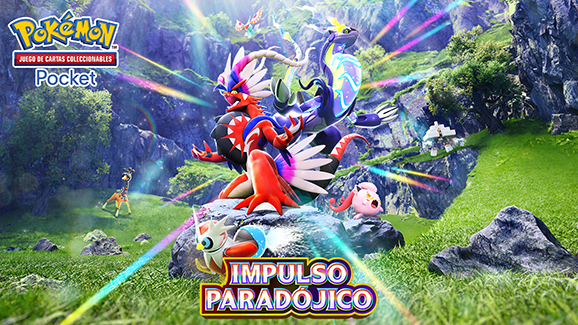 JCC Pokémon Pocket presenta la expansión Paradox Drive