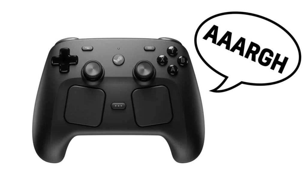 Steam Controller tiene un easter egg oculto: grita si se cae