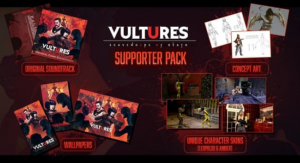 Vultures - Scavengers of Death Ya Está Disponible en Steam Juego colombiano de combate por turnos de temática survival horror, inspirado en los clásicos del género de los años 90