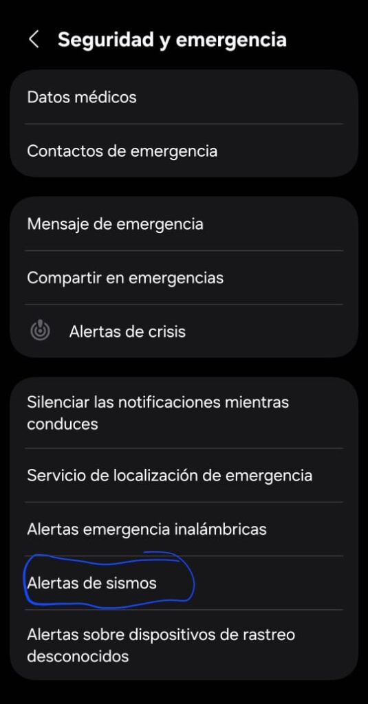 Cómo activar la notificación que avisa de los terremotos en los móviles Android