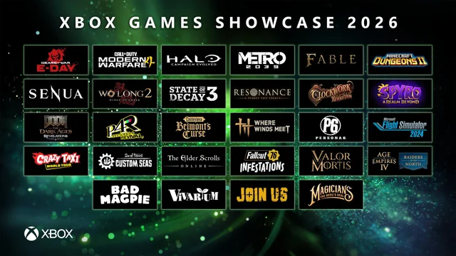 Xbox Games Showcase 2026, Gears of War E-Day, Halo Campaign Evolved, Fable, Persona 6, Xbox Game Pass, Xbox Series X, Summer Game Fest 2026