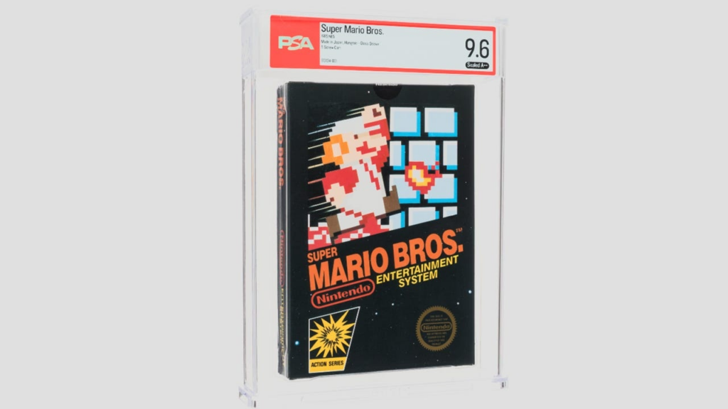 Super Mario Bros. rompe récord con una venta de 3 millones de dólares