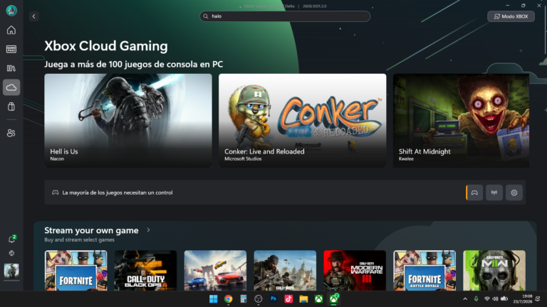 Xbox Inicia Pruebas para Transmitir Juegos Gratis con Anuncios