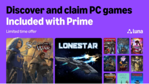 Amazon Prime regala 12 juegos para PC en julio de 2026