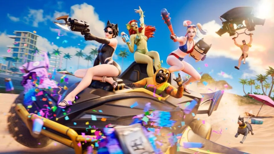 Fortnite desata la conversación en redes con las skins de baño "Hot Bat Summer"