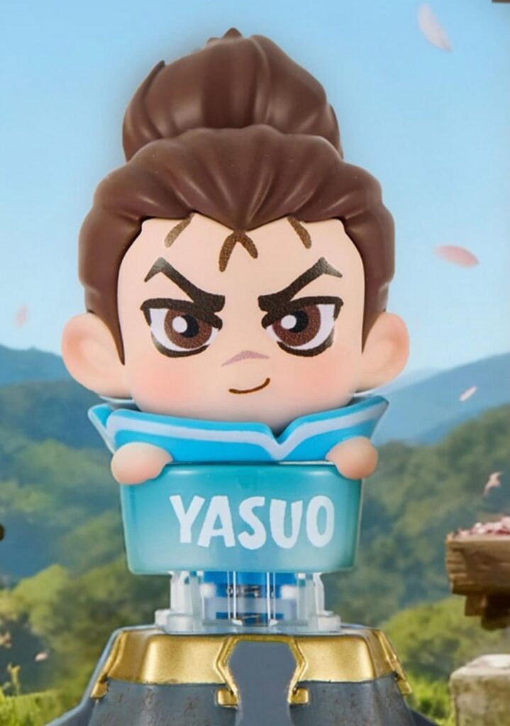 blind box teclas colección yasuo