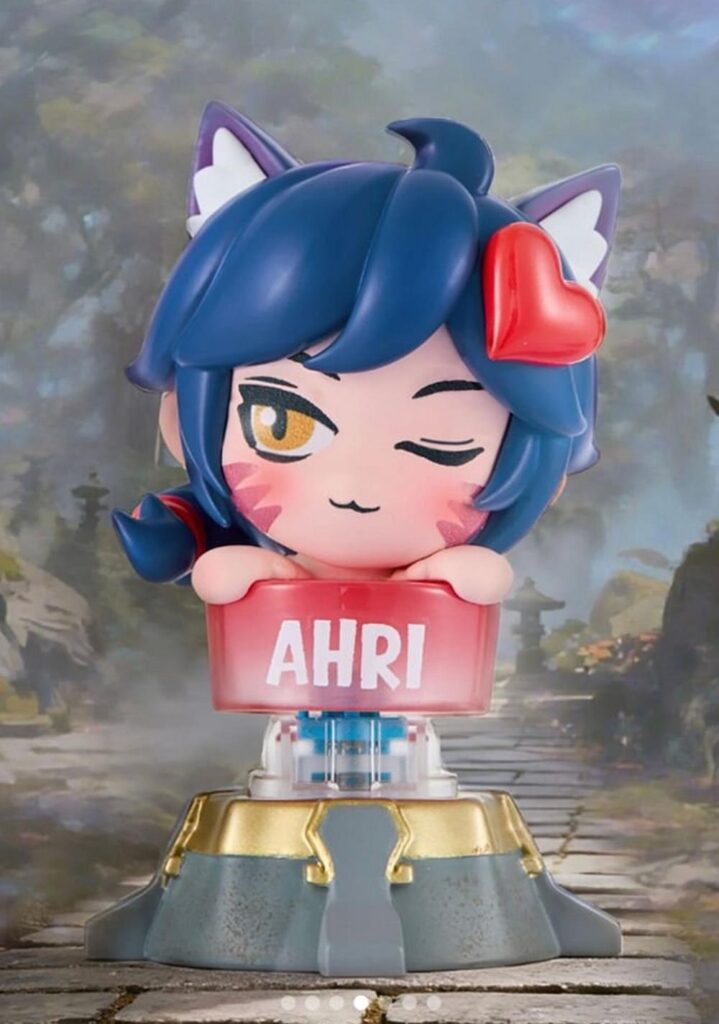 blind box teclas colección ahri