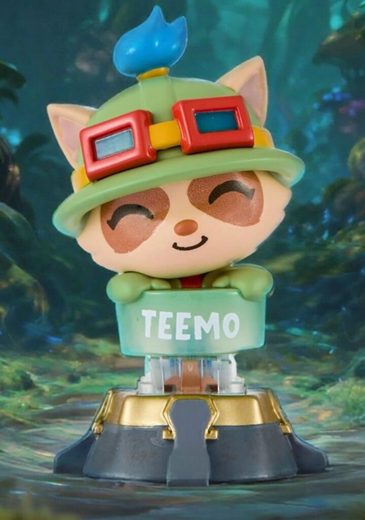 blind box teclas colección teemo