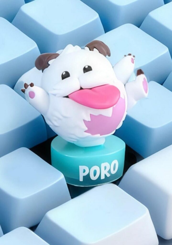 blind box teclas colección poro