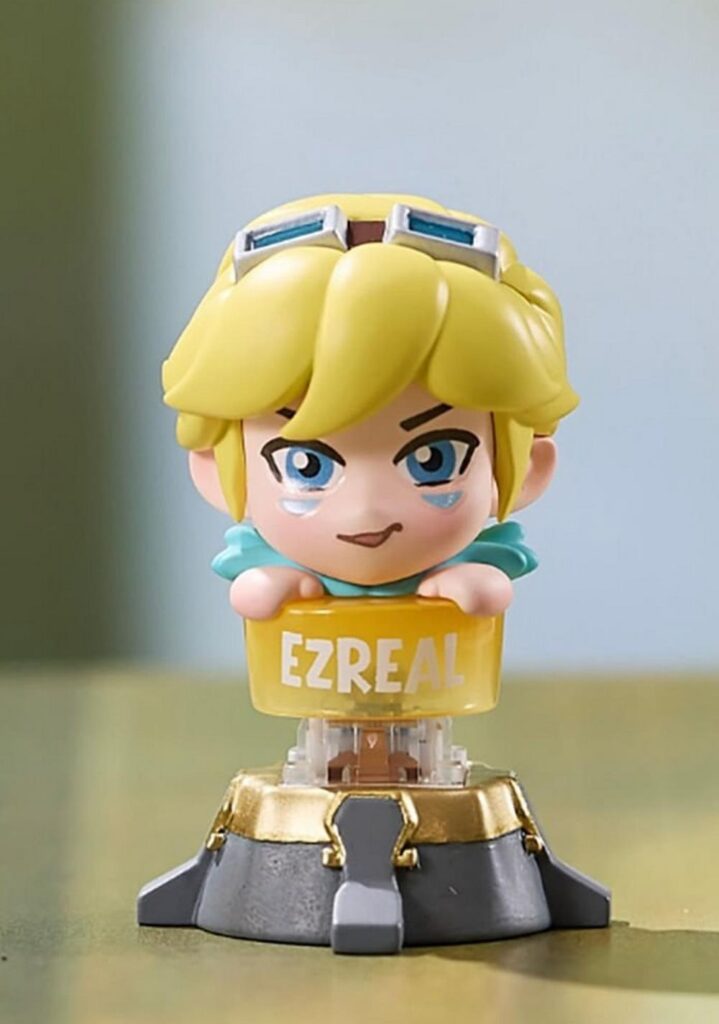 blind box teclas colección ezreal