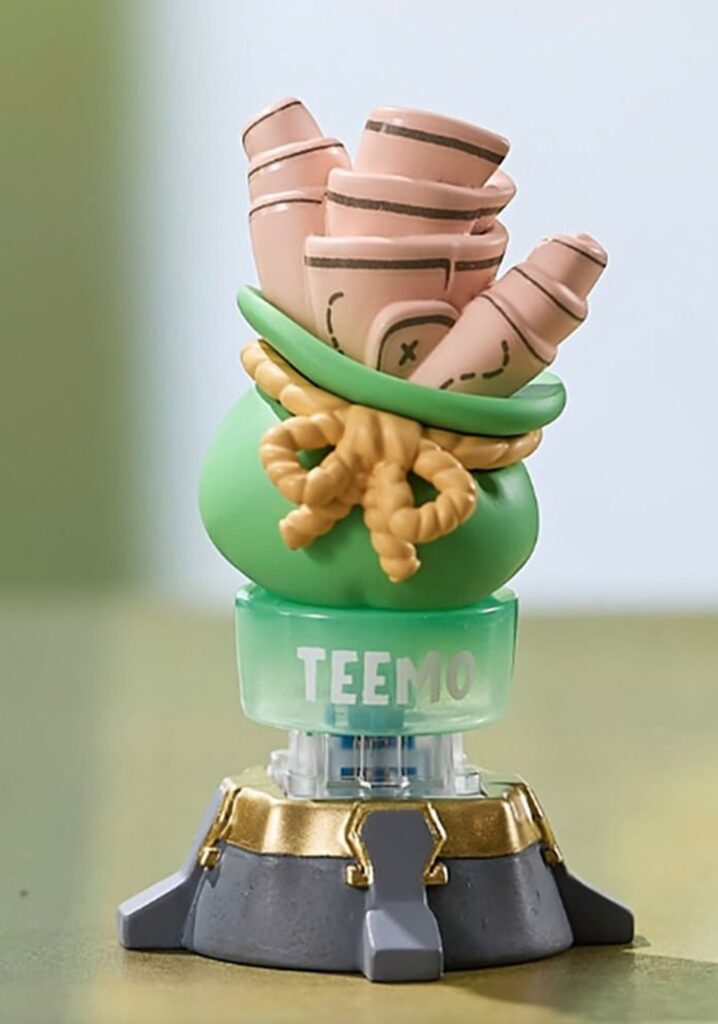 blind box teclas colección teemo