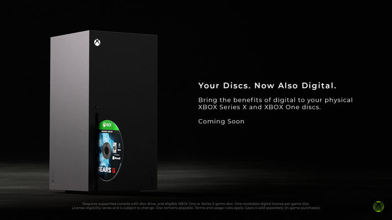 Xbox confirma que la función de conversión de disco a digital se lanzará para los probadores beta este mes