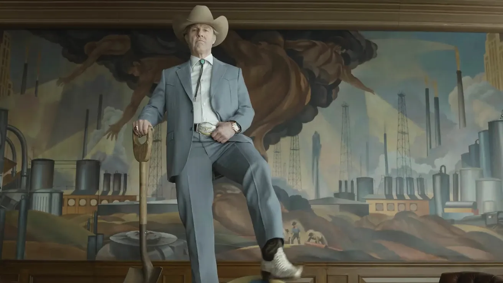 'Digger': Como magnate petrolero de Texas, Tom Cruise se excede en la sátira pomposa y pretenciosa de Alejandro G. Iñárritu.