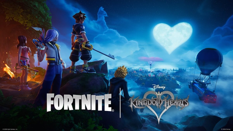 Fortnite y Kingdom Hearts: todos los detalles de la colaboración, skins, armas y horarios del evento