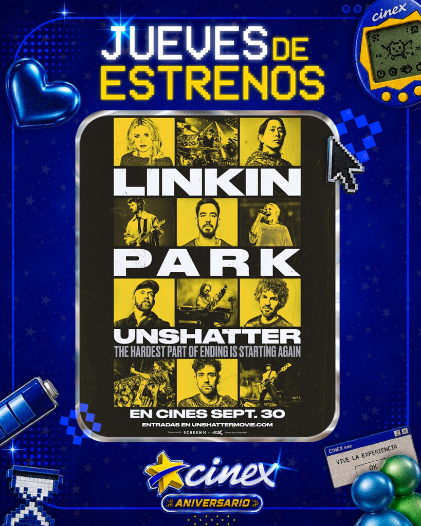 Nuevos estrenos que llegan a la cartelera de octubre cinex linkin park